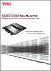 THK's TSD Seismic Isolation Table
